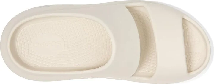 OOFOS Ooyea Wedge Shoes Chalk : Men's 5 - Women's 7 Medium, Synthetic - Image 2