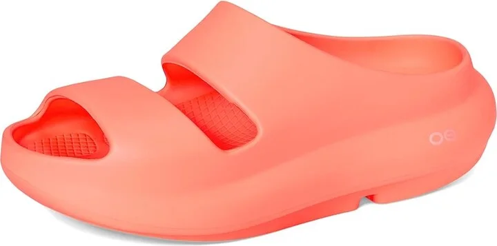 OOFOS Ooyea Wedge Shoes Sunburst : Men's 8 - Women's 10 Medium, Synthetic - Image 5