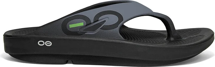 OOFOS Unisex OOriginal Sport Flip Flops - Graphite/Black