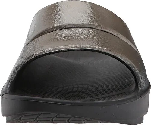 OOFOS Women's Ooahh Luxe Women's Sandals Latte : 5 M, Synthetic - Image 6