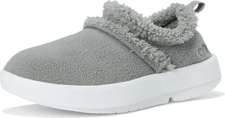 OOFOS Women's OOcoozie Low Shoe Women's Walking Shoes Slate : 6 M, Synthetic - Image 5