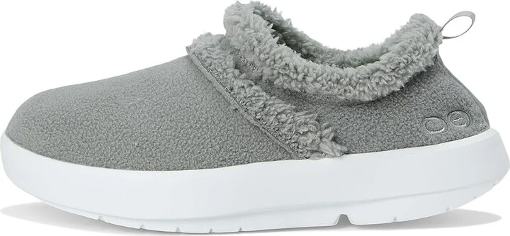OOFOS Women's OOcoozie Low Shoe Women's Walking Shoes Slate : 6 M, Synthetic - Image 6