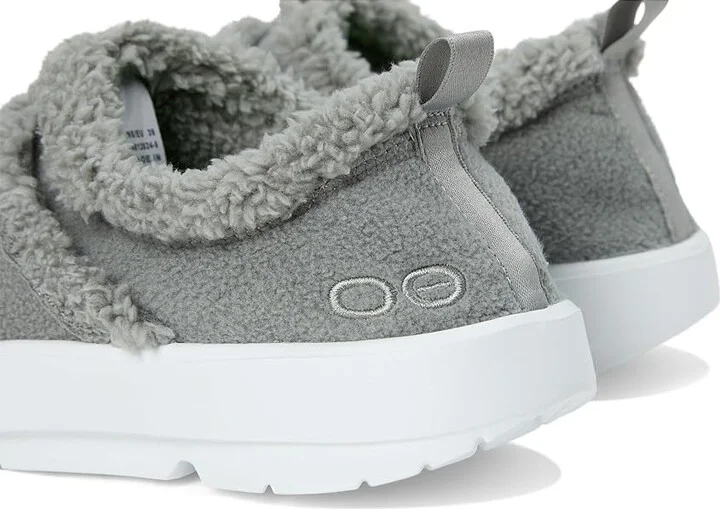OOFOS Women's OOcoozie Low Shoe Women's Walking Shoes Slate : 6 M, Synthetic - Image 7