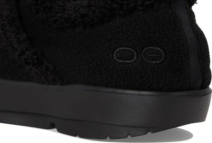 OOFOS Women's OOcoozie Low Women's Shoes Black : 5 M, Textile - Image 7
