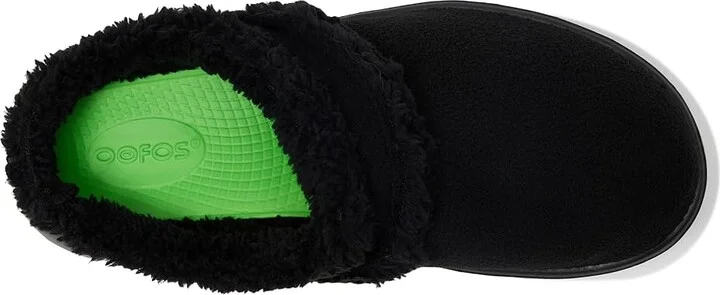 OOFOS Women's OOcoozie Mule Women's Shoes Black : 6 M, Synthetic - Image 2