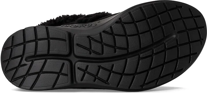 OOFOS Women's OOcoozie Mule Women's Shoes Black : 6 M, Synthetic - Image 3