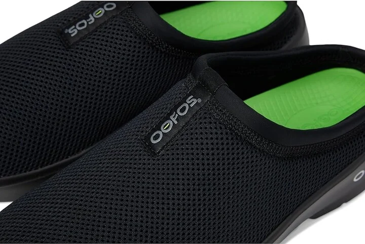 OOFOS Women's OOcoozie Sport Mule Shoe Women's Walking Shoes Black : 8 M, Synthetic - Image 7