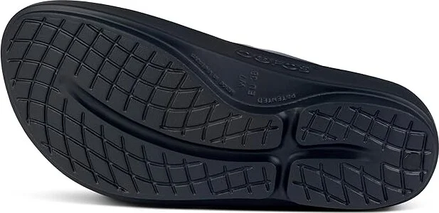 OOFOS Women's OOlala Luxe Thong Women's Walking Shoes Frost : 6 M, Rubber - Image 3