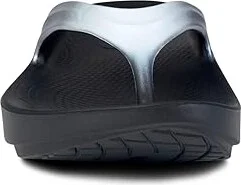 OOFOS Women's OOlala Luxe Thong Women's Walking Shoes Frost : 6 M, Rubber - Image 5