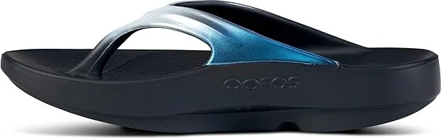 OOFOS Women's OOlala Luxe Thong Women's Walking Shoes Frost : 6 M, Rubber - Image 6