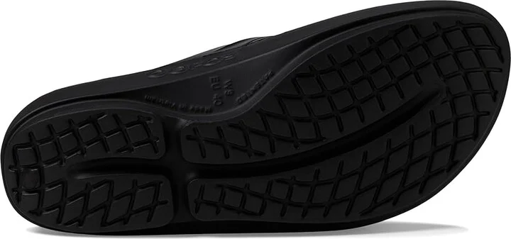 OOFOS Women's OOlala Sandal Women's Sandals Black/Black : 5 M, Synthetic - Image 4