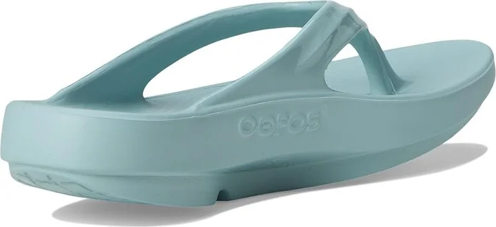 OOFOS Women's OOlala Sandal Women's Sandals Mist : 10 M, Synthetic - Image 4