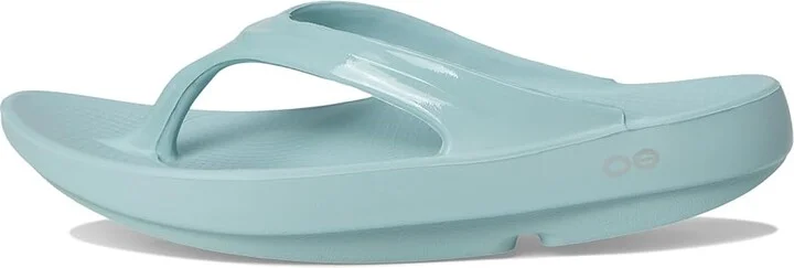 OOFOS Women's OOlala Sandal Women's Sandals Mist : 10 M, Synthetic - Image 6