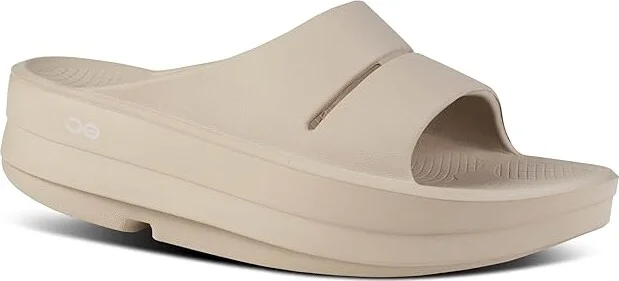 OOFOS Women's OOmega OOahh Slide Women's Shoes Nomad : 6 M, Synthetic