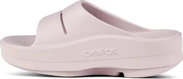 OOFOS Women's OOmega OOahh Slide Women's Shoes Stardust : 7 M, Synthetic - Image 6