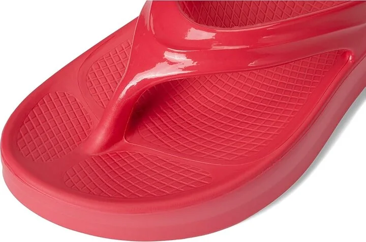 OOFOS Women's OOmega OOlala Luxe Women's Shoes Neon Berry : 7 M, Synthetic - Image 7