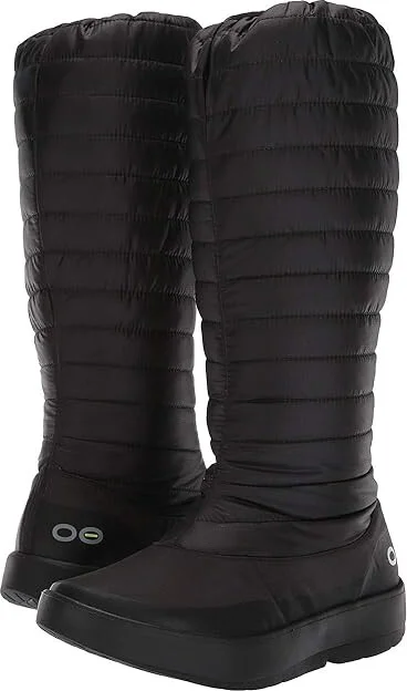 OOFOS Women's Oomg Boot Women's Shoes Black : 5 M, Synthetic