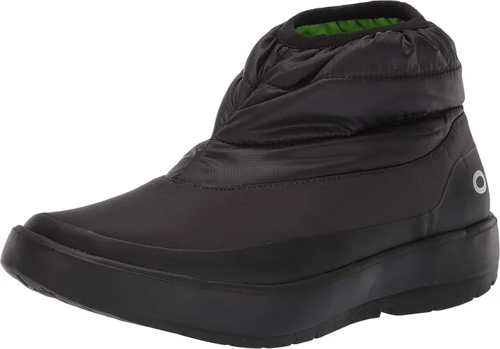 OOFOS Women's Oomg Bootie Women's Shoes Black : 5 M, Synthetic - Image 2
