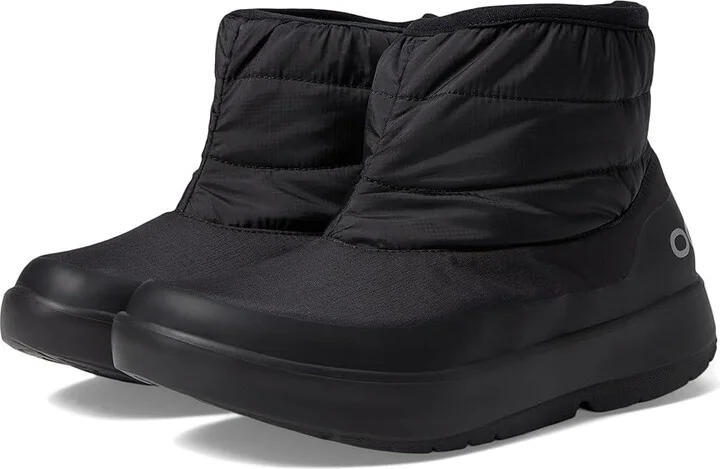 OOFOS Women's Oomg Bootie Women's Shoes Black : 5 M, Synthetic