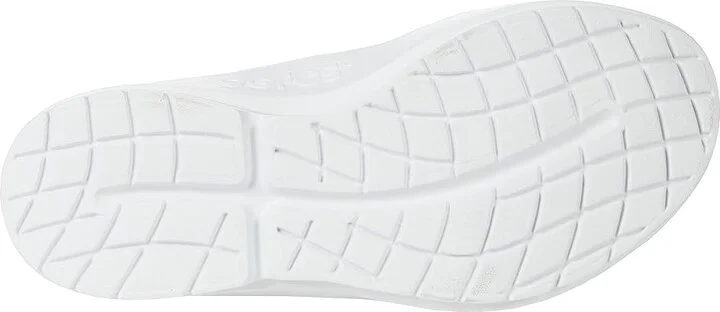 OOFOS Women's OOmg Eezee Limited Women's Shoes White/Black : 5 M, Textile - Image 3