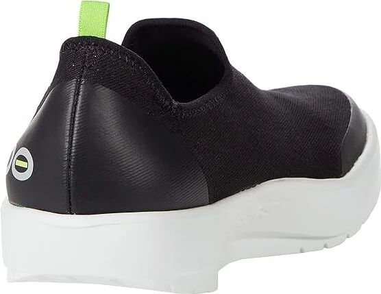 OOFOS Women's OOmg Eezee Limited Women's Shoes White/Black : 5 M, Textile - Image 4