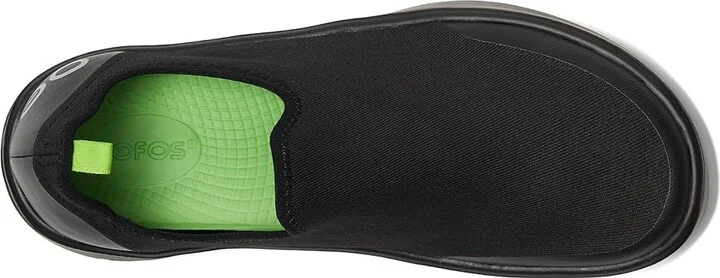 OOFOS Women's OOmg Low eeZee Women's Shoes Black : 10 M, Textile - Image 2