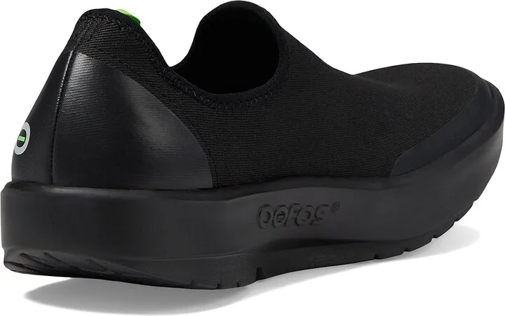 OOFOS Women's OOmg Low eeZee Women's Shoes Black : 10 M, Textile - Image 4