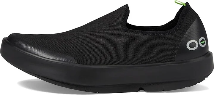 OOFOS Women's OOmg Low eeZee Women's Shoes Black : 10 M, Textile - Image 6