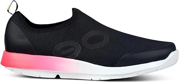 OOFOS Women's OOmg Sport Long Sleeve Women's Walking Shoes Pink Fade : 5 M, Synthetic - Image 6