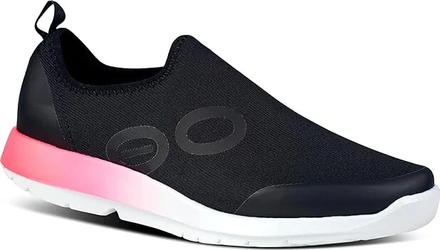 OOFOS Women's OOmg Sport Long Sleeve Women's Walking Shoes Pink Fade : 5 M, Synthetic