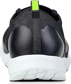 OOFOS Women's OOmg Sport LS Shoe Women's Shoes White/Black : 5 M, Synthetic - Image 4