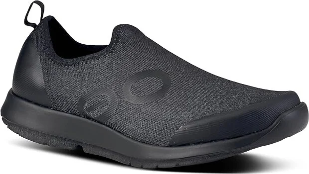 OOFOS Women's OOmg Sport Shoe Women's Shoes Black : 6 M, Textile