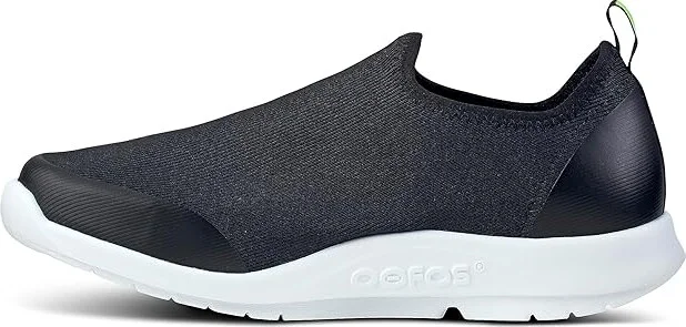OOFOS Women's OOmg Sport Shoe Women's Shoes White/Black : 5 M, Textile - Image 6