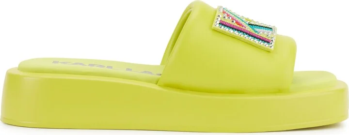 Opal Studs Platform Slide Sandal - Image 2