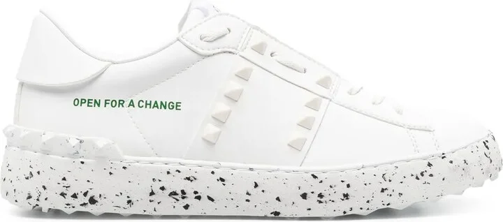 Open For a Change rockstud low-top sneakers