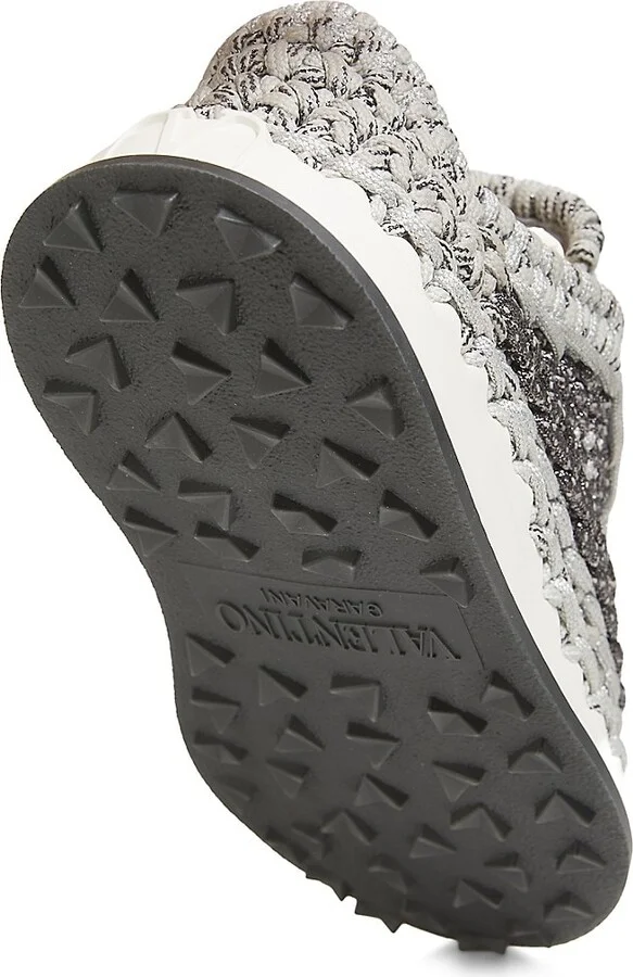 Open-Knit Low-Top Sneakers - Image 6