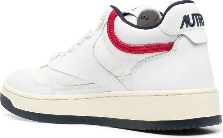 Open Mid lace-up sneakers - Image 3