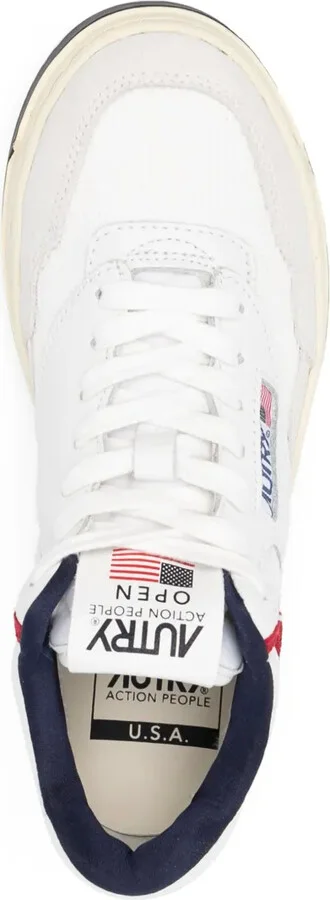 Open Mid lace-up sneakers - Image 4