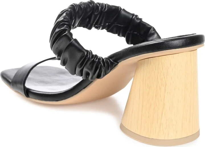 Open Square-toe Block Heel - Image 2