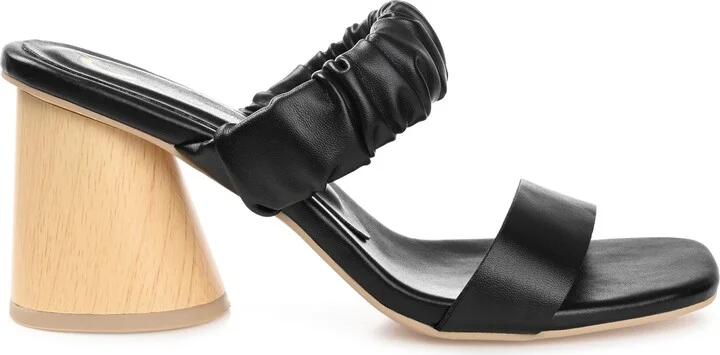Open Square-toe Block Heel - Image 3