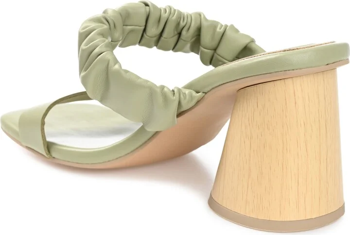 Open Square-toe Block Heel - Image 7