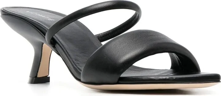 Open-Toe 70mm Leather Sandals - Image 2