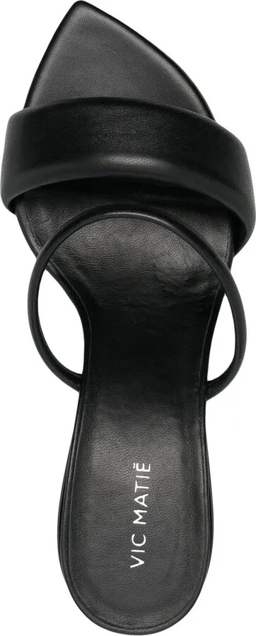 Open-Toe 70mm Leather Sandals - Image 4