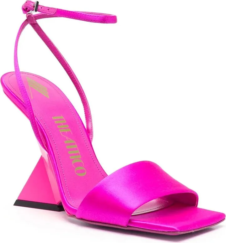 Open-Toe Block-Heel Sandals - Image 2