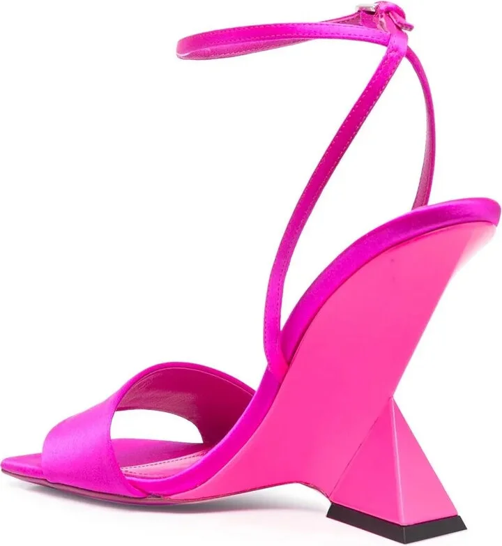 Open-Toe Block-Heel Sandals - Image 3