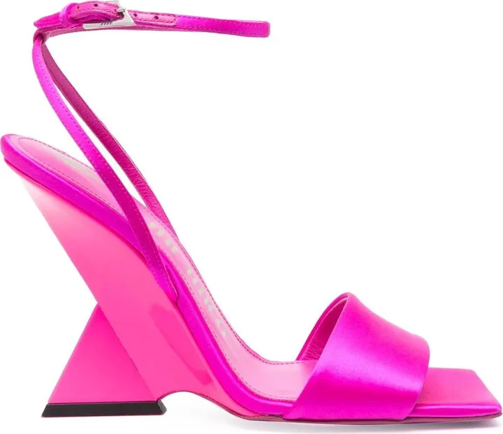 Open-Toe Block-Heel Sandals