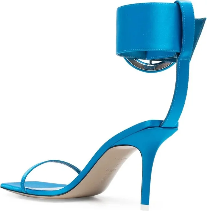 Open-Toe Buckle-Detail Sandals - Image 3