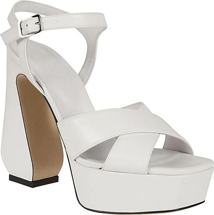 Open-toe Buckle-fastened Sandals - Image 2
