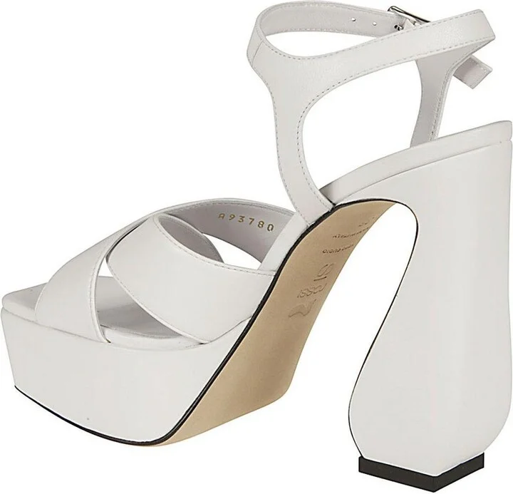 Open-toe Buckle-fastened Sandals - Image 3