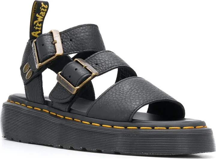 Open Toe Buckled Sandals - Image 2